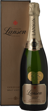 LANSON Gold Label Brut, Champagne 2002 Bottle image number 0