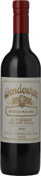 WENDOUREE Shiraz Malbec, Clare Valley 2016 Bottle image number 0