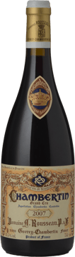DOMAINE ARMAND ROUSSEAU Grand Cru, Chambertin 2007 Bottle image number 0