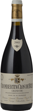 DOMAINE ARMAND ROUSSEAU, Chambertin-Clos de Beze 2003 Bottle image number 0