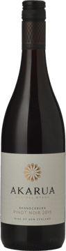 AKARUA Bannockburn Pinot Noir, Central Otago 2015 Bottle image number 0