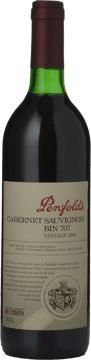 PENFOLDS Bin 707 Cabernet Sauvignon, South Australia 1994 Bottle image number 0