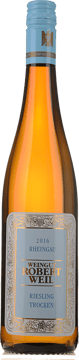 WEINGUT ROBERT WEIL Riesling-Trocken, Rheingau 2016 Bottle image number 0