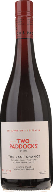 TWO PADDOCKS Proprietor's Reserve Last Chance Pinot Noir, Central Otago ...