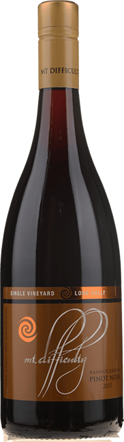 MT DIFFICULTY Single Vineyard Long Gully Pinot Noir, Central Otago 2015