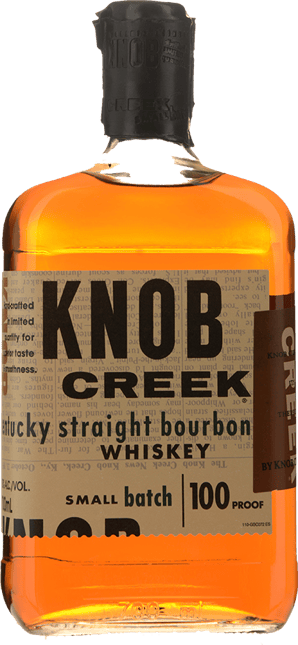 KNOB CREEK DISTILLERY Small Batch Bourbon 50% ABV, Kentucky NV