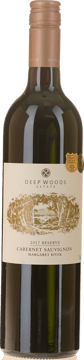 DEEP WOODS ESTATE Reserve Cabernet Sauvignon, Margaret River 2017 Bottle image number 0