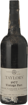 TAYLORS Vintage Port, Oporto 1977 Bottle image number 0