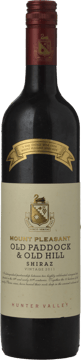 MOUNT PLEASANT Old Paddock and Old Hill Shiraz, Hunter Valley 2011 Bottle image number 0