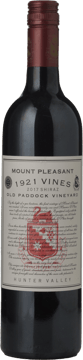MOUNT PLEASANT 1921 Vines Old Paddock Vineyard Shiraz, Hunter Valley 2017 Bottle image number 0