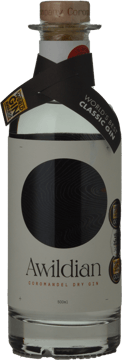 COROMANDEL DISTILLING CO Awildian Dry GIN 47% ABV, New Zealand NV 500ml image number 0