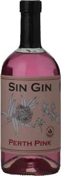 SIN GIN DISTILLERY Perth Pink 40% ABV Gin, Western Australia NV 700ml image number 0