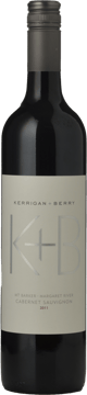 KERRIGAN & BERRY Cabernet Sauvignon, Mount Barker-Margaret River 2011 Bottle image number 0