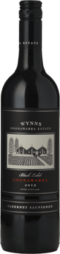 WYNNS COONAWARRA ESTATE Cabernet Sauvignon, Coonawarra 2012 Bottle image number 0