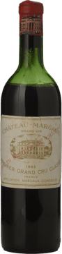 CHATEAU MARGAUX 1er cru classe, Margaux 1963 Bottle image number 0