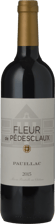 CHATEAU PEDESCLAUX 5me cru classe, Pauillac 2015 Bottle
