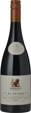 SEPPELT St Peters Great Western Vineyards Shiraz, Grampians 2016 Bottle image number 0