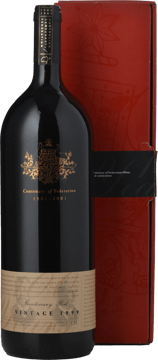 CENTENARY OF FEDERATION Centenary Red 1901-2001 Cabernet Shiraz Blend, Multi Area Blend 1999 Magnum image number 0