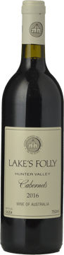 LAKE'S FOLLY Cabernets, Hunter Valley 2016 Bottle image number 0