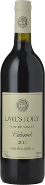 LAKE'S FOLLY Cabernets, Hunter Valley 2015 Bottle image number 0