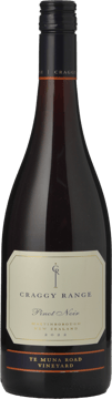 CRAGGY RANGE WINERY Te Muna Road Vineyard Pinot Noir, Martinborough 2022 Bottle image number 0