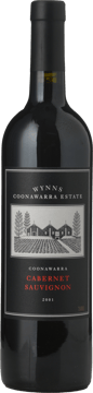 WYNNS COONAWARRA ESTATE Cabernet Sauvignon, Coonawarra 2001 Bottle image number 0
