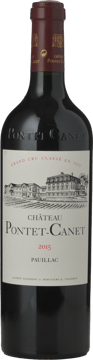 CHATEAU PONTET-CANET 5me cru classe, Pauillac 2015 Bottle image number 0