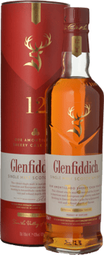 GLENFIDDICH 12 Year Old Single Malt 43% ABV, Scotland NV 700ml image number 0