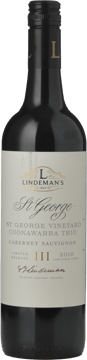 LINDEMANS St. George Vineyard Cabernet Sauvignon, Coonawarra 2018 Bottle image number 0