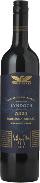WOLF BLASS WINES Sapphire Label 5351 Lyndoch Shiraz, Barossa Valley 2014 Bottle image number 0