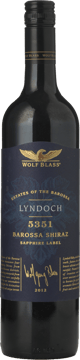 WOLF BLASS WINES Sapphire Label 5351 Lyndoch Shiraz, Barossa Valley 2012 Bottle image number 0