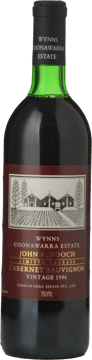 WYNNS COONAWARRA ESTATE John Riddoch Cabernet Sauvignon, Coonawarra 1986 Bottle image number 0