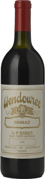 WENDOUREE Shiraz, Clare Valley 1991 Bottle image number 0