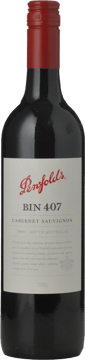 PENFOLDS Bin 407 Cabernet Sauvignon, South Australia 2009 Bottle image number 0