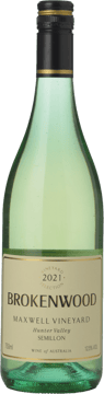 BROKENWOOD WINES Maxwell Vineyard Semillon, Hunter Valley 2021 Bottle image number 0