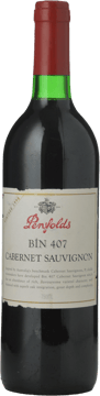 PENFOLDS Bin 407 Cabernet Sauvignon, South Australia 1998 Bottle image number 0