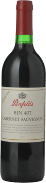 PENFOLDS Bin 407 Cabernet Sauvignon, South Australia 1998 Bottle image number 0