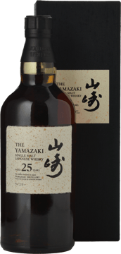 SUNTORY Yamazaki 25 Year Old Japanese Whisky 43% ABV, Shimamoto, Osaka Prefecture NV 700ml image number 0