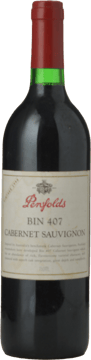 PENFOLDS Bin 407 Cabernet Sauvignon, South Australia 1998 Bottle image number 0