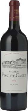 CHATEAU PONTET-CANET 5me cru classe, Pauillac 2005 Bottle image number 0