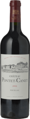 CHATEAU PONTET-CANET 5me cru classe, Pauillac 2005 Bottle image number 0