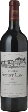 CHATEAU PONTET-CANET 5me cru classe, Pauillac 2004 Bottle image number 0