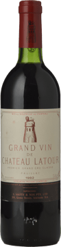 CHATEAU LATOUR 1er cru classe, Pauillac 1982 Bottle image number 0