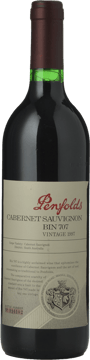 PENFOLDS Bin 707 Cabernet Sauvignon, South Australia 1997 Bottle image number 0