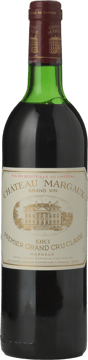 CHATEAU MARGAUX 1er cru classe, Margaux 1983 Bottle image number 0