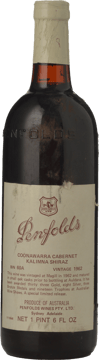 PENFOLDS Bin 60A Cabernet Shiraz, Coonawarra-Kalimna 1962 Bottle image number 0