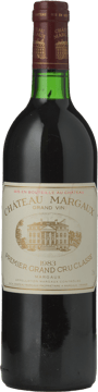 CHATEAU MARGAUX 1er cru classe, Margaux 1983 Bottle image number 0