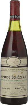 DOMAINE DE LA ROMANEE-CONTI, Grands-Echezeaux 1978 Bottle image number 0