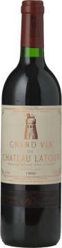 CHATEAU LATOUR 1er cru classe, Pauillac 1992 Bottle image number 0