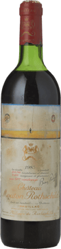 CHATEAU MOUTON-ROTHSCHILD 1er cru classe, Pauillac 1983 Bottle image number 0